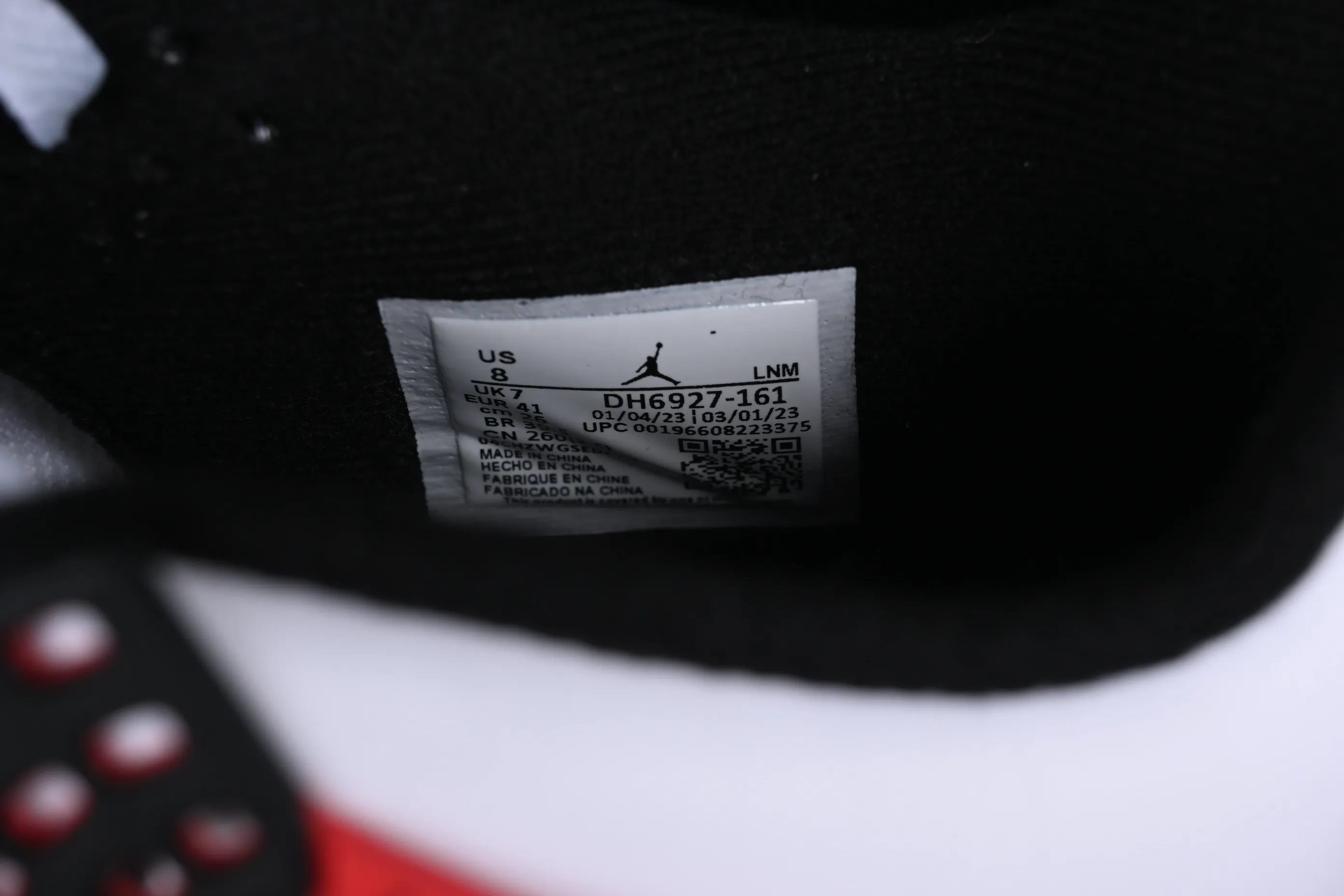 All categories Air Jordan Jordan series basketball shoes Air Jordan 4 LW version Air Jordan 4 Red "Cement" AJ4 Joe 4 red cement reverse flame red DH6927-161